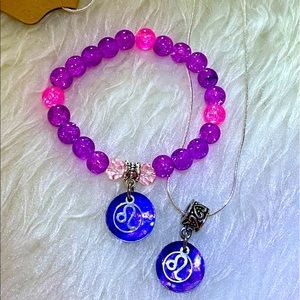 Leo ♌️ Themed Shell Jewelry Set